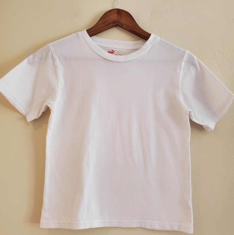 Puma Kids White Shirt Tank Top Sleeveless …